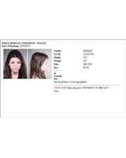 Erika Morgan Gustafson Arrested/Booked 10/09/2014 - Arrest Files