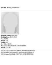 Robert Nelson Arrested/Booked 11/25/2020 - Arrest Files