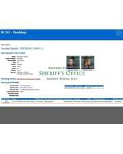 Sheriff's Screenshot of Cindy J Dotson