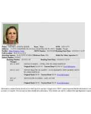 Krista Marie Oregero Arrested/Booked 05/20/2013 - Arrest Files