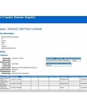 Sheriff's Screenshot of Brittany Leanne Stanley